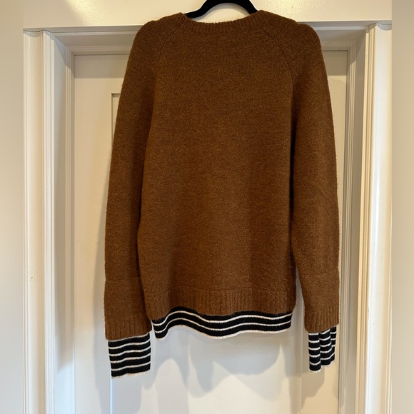 Haider Ackerman alpaca blend sweater with layered detail - Picture 8 of 11